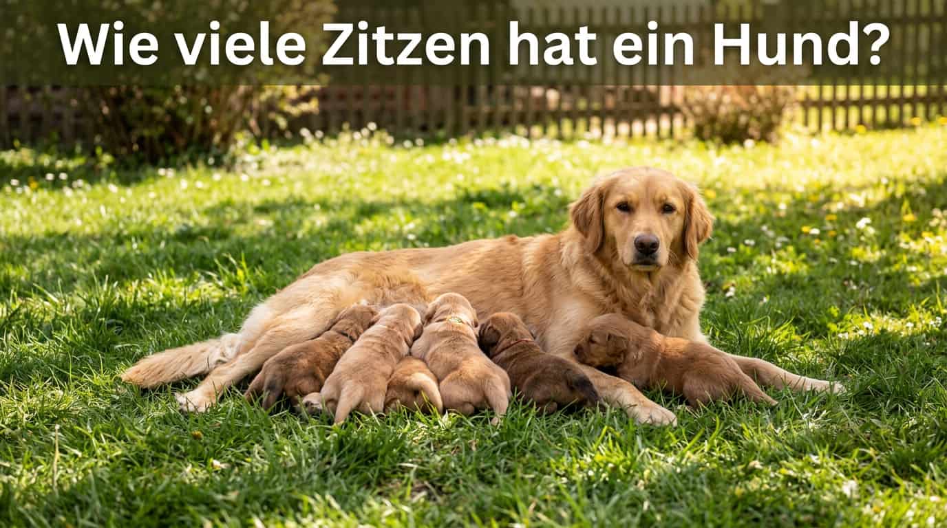 Wie viele Zitzen hat und Hund oder eine Hündin?