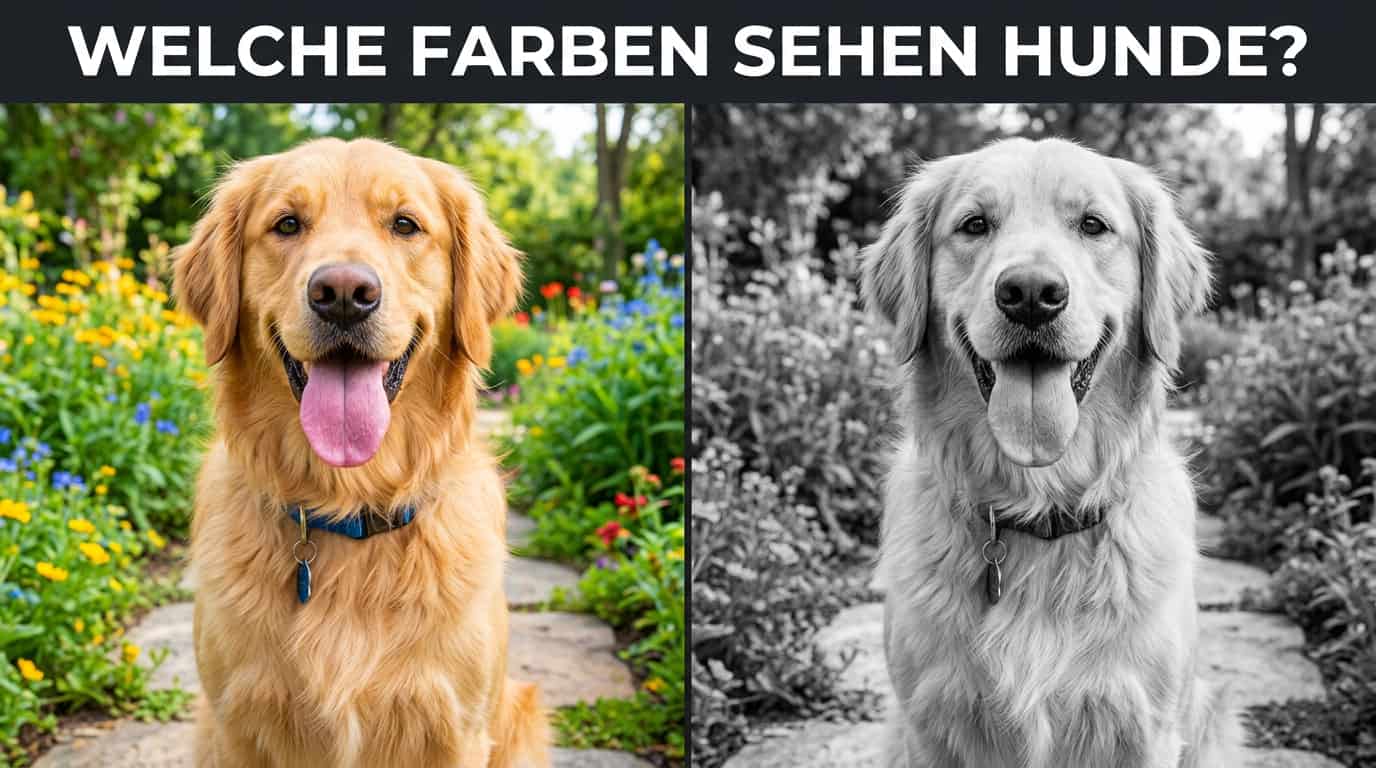 Welche Farben sehen Hunde?